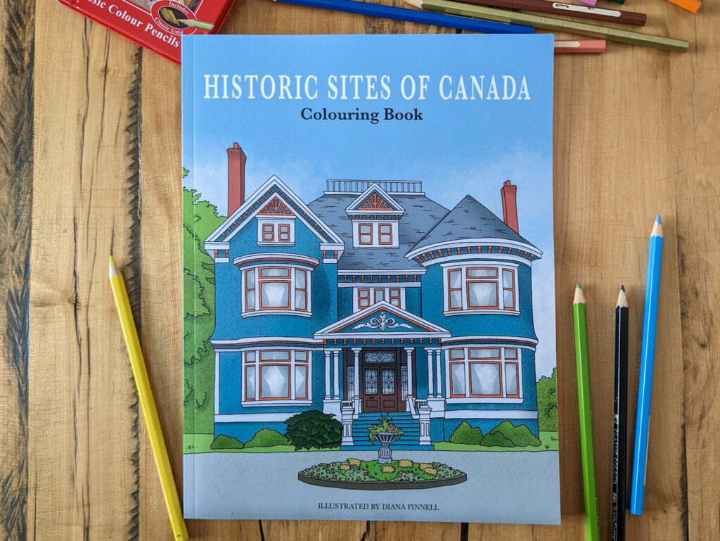 Historic Sites of Canada Coloring Book